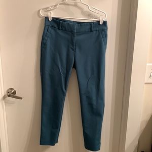 Blue skinny ankle cropped pants, Brand: LOFT, Size: 10P